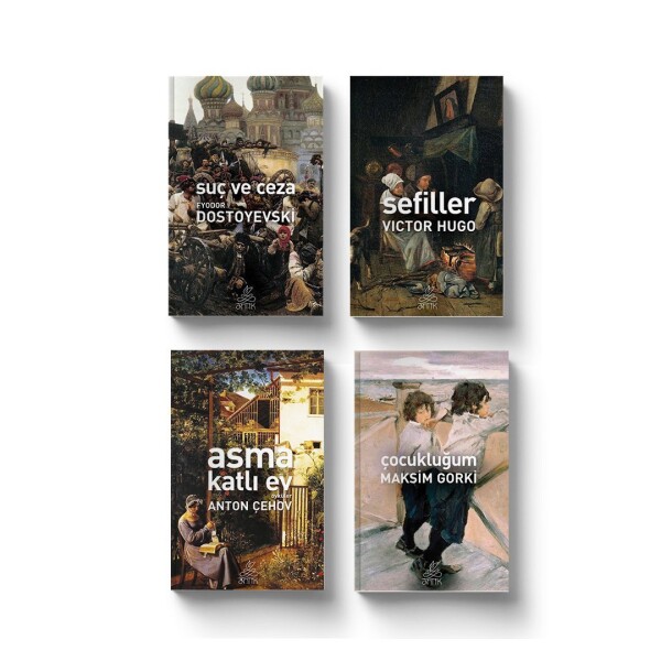 İnsanlık Halleri Kitap Seti 4 Kitap Klasikler Antik Kitap