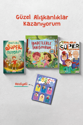 2024'te Güzel Alışkanlıklar Kazanıyorum (3 Kitap) - Gülce Çocuk