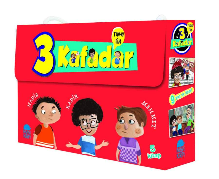3 Kafadar Tekno Tim - Set 2 (5 Kitap) - 1