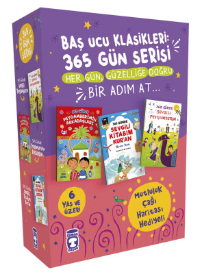 365 Günde Başucu Klasikleri Serisi (3 Kitap) - Gülce Çocuk