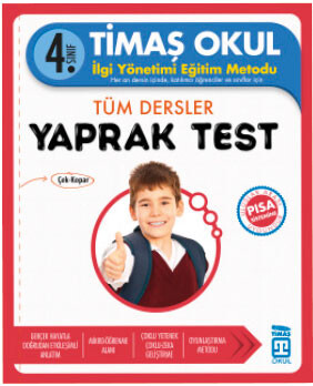 4. Sınıf Tüm Dersler Yaprak Test - Timaş Okul