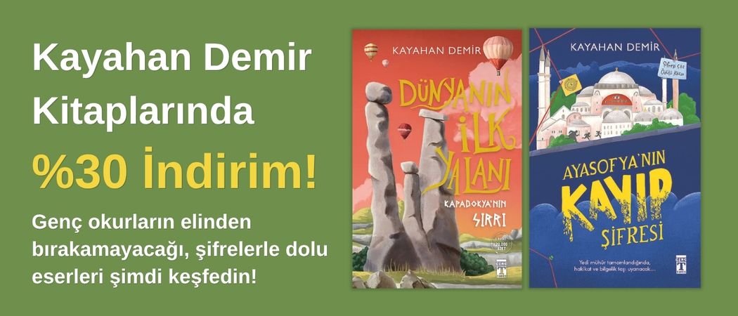 Kayahan Demir kitapların da %30'a Varan İndirim!