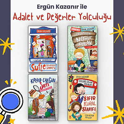 Adalet ve Değerler Yolculuğu - Eğlenceli Hikâyeler Seti - Timaş Çocuk