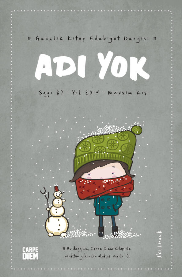 Adı Yok Dergi (Sayı 87) - 1