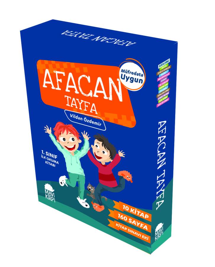 Afacan Tayfa 1 - 1. Sınıf Hikaye Seti (10 Kitap) - 1