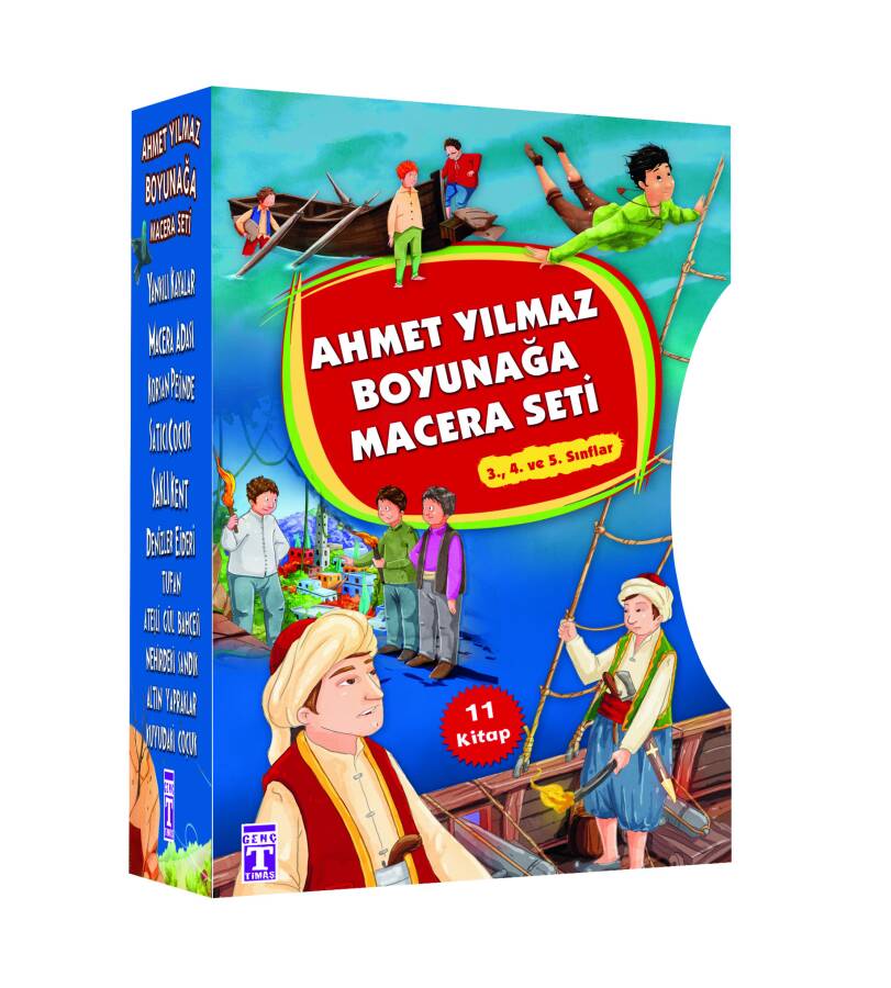 Ahmet Yılmaz Boyunağa Macera Seti - (11 Kitap) - 1