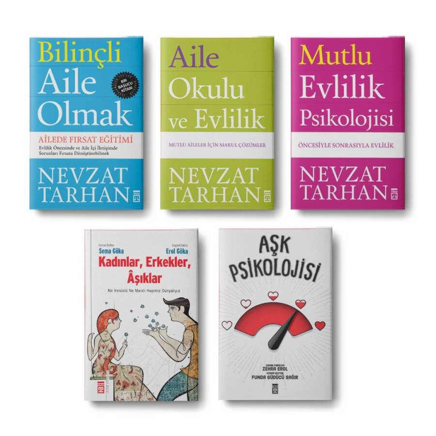 Aile Seti - Mutlu Evlilik Seti (5 Kitap) - 1