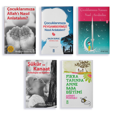 Ailede Din Eğitimi - Çocuk Seti (5 Kitap) - Timaş Yayınları