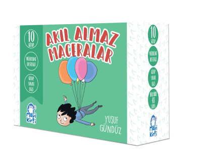 Akıl Almaz Maceralar - 4. Sınıf Hikaye Seti (10 Kitap) - Mavi Kirpi Kitap