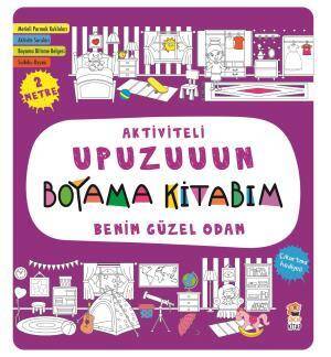 Aktiviteli Upuzuuun Boyama Kitabım - Benim Güzel Odam - 1