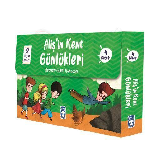 Alişin Kent Günlükleri - Set (4 Kitap) - 1