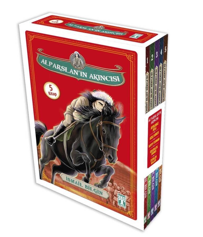 Alparslanın Akıncısı 1 Set - (5 Kitap) - 1