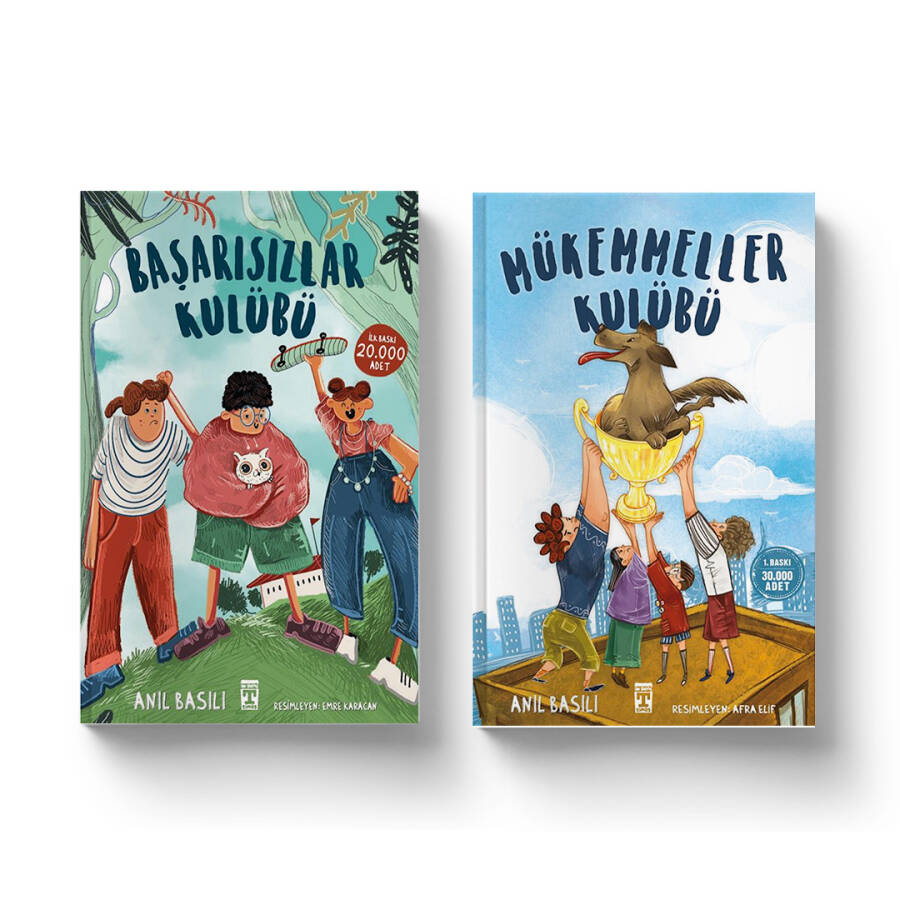 Anıl Basılı İle Kulüp Serisi (2 Kitap) - 1