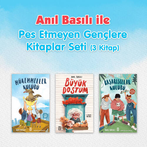 Anıl Basılı İle Pes Etmeyen Gençlere Kitaplar Seti (3 Kitap) - 1