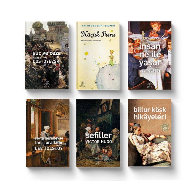Antik Dünya Klasikleri Kitap Seti (6 Kitap) - Antik Kitap
