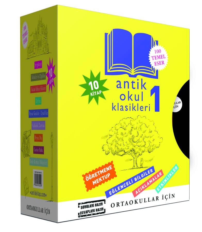 Antik Okul Klasikleri 1. Seti (10 Kitap) - 1