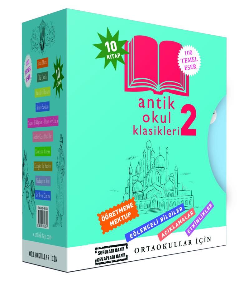 Antik Okul Klasikleri 2. Seti (10 Kitap) - 1