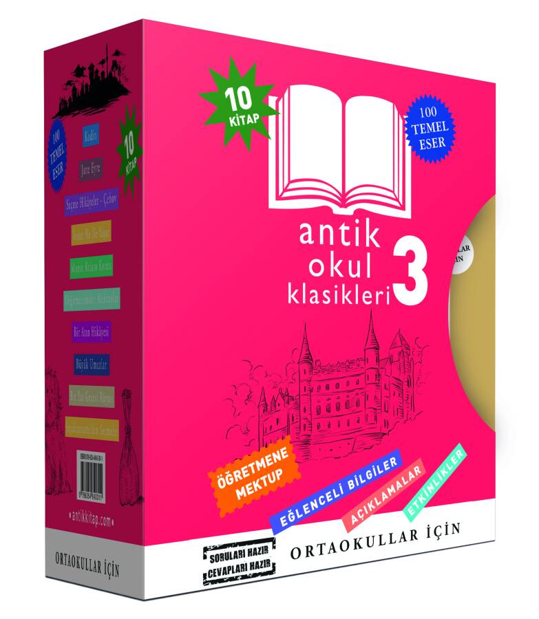 Antik Okul Klasikleri 3. Seti (10 Kitap) - 1