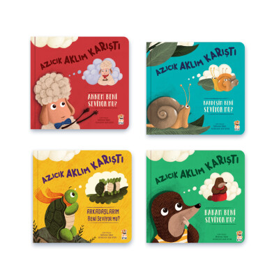 Azıcık Aklım Karıştı Set (4 Kitap) - Sincap Kitap