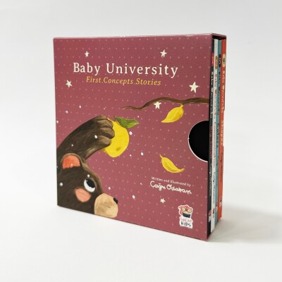Baby University First Concepts Stories (4 Book) - 1