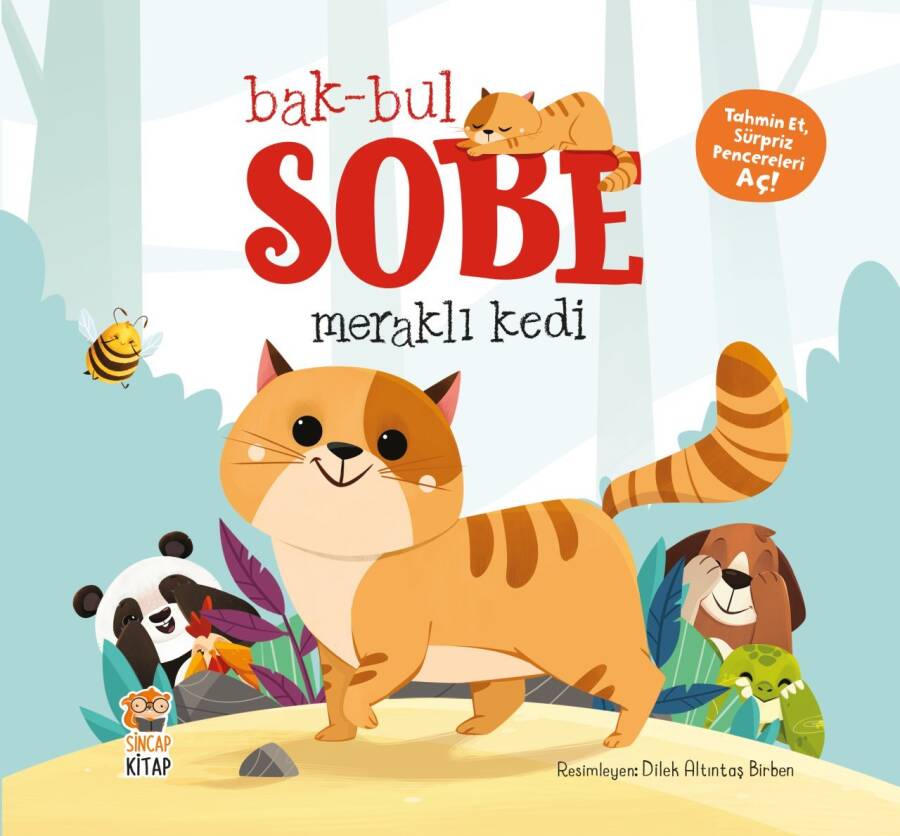 Bak-Bul-Sobe Meraklı Kedi - 1