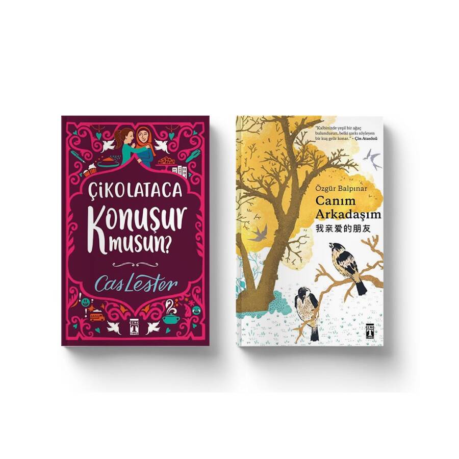 Başka Dilde Arkadaşlıklar Bez Cilt Şömizli Set (2 Kitap) - 1