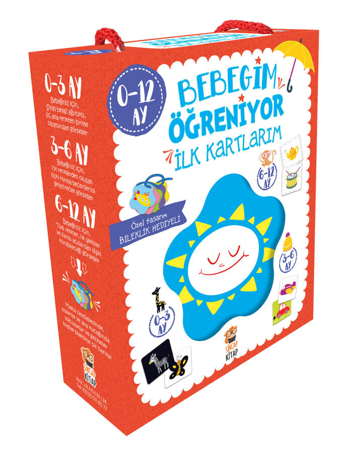 Bebeğim Öğreniyor İlk Kartlarım (0-12 Ay) - 1