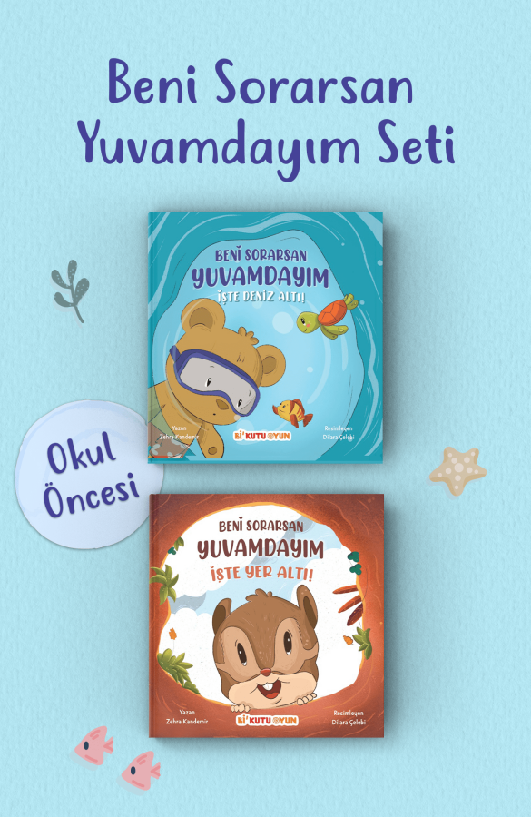 Beni Sorarsan Yuvamdayım Seti - 2 Kitap (Bi Kutu Oyun) - 1
