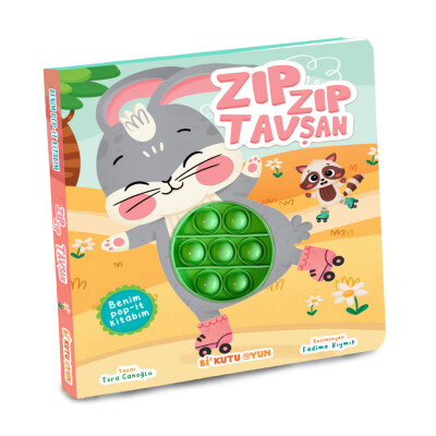 Benim Pop-İt Kitabım / Zıp Zıp Tavşan (Tak - Çıkar) - Bi Kutu Oyun