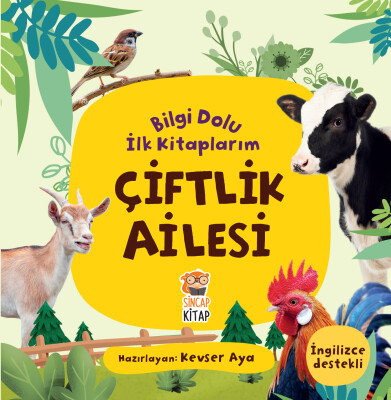 Bilgi Dolu İlk Kitaplarım Çiftlik Ailesi - Sincap Kitap