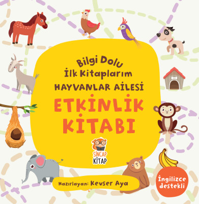 Bilgi Dolu İlk Kitaplarım Etkinlik Kitabı - Sincap Kitap