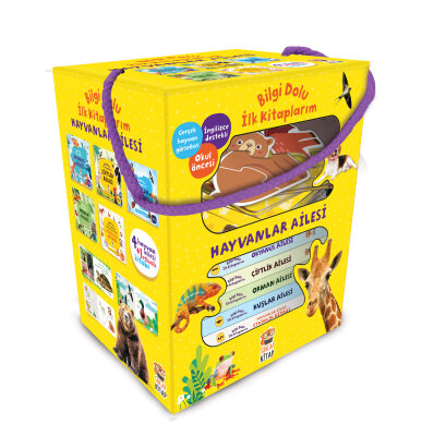 Bilgi Dolu İlk Kitaplarım Hayvanlar Ailesi Set (5 Kitap) - Sincap Kitap