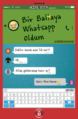 Bir Baltaya Whatsapp Oldum - Genç Timaş