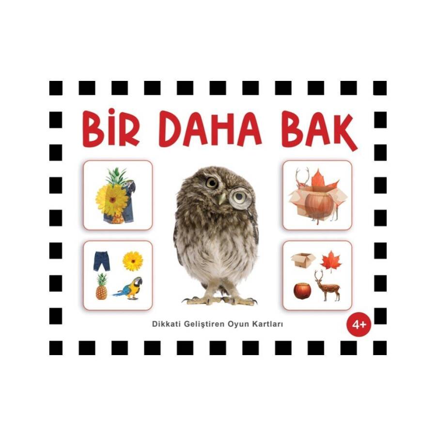 Bir Daha Bak (4 Yaş Ve Üzeri Dikkat Geliştirme Oy - 1