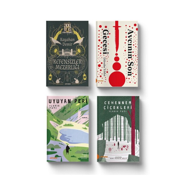 Bir Solukta Bitecek Kitaplar Seti (4 Kitap) - Portakal Kitap