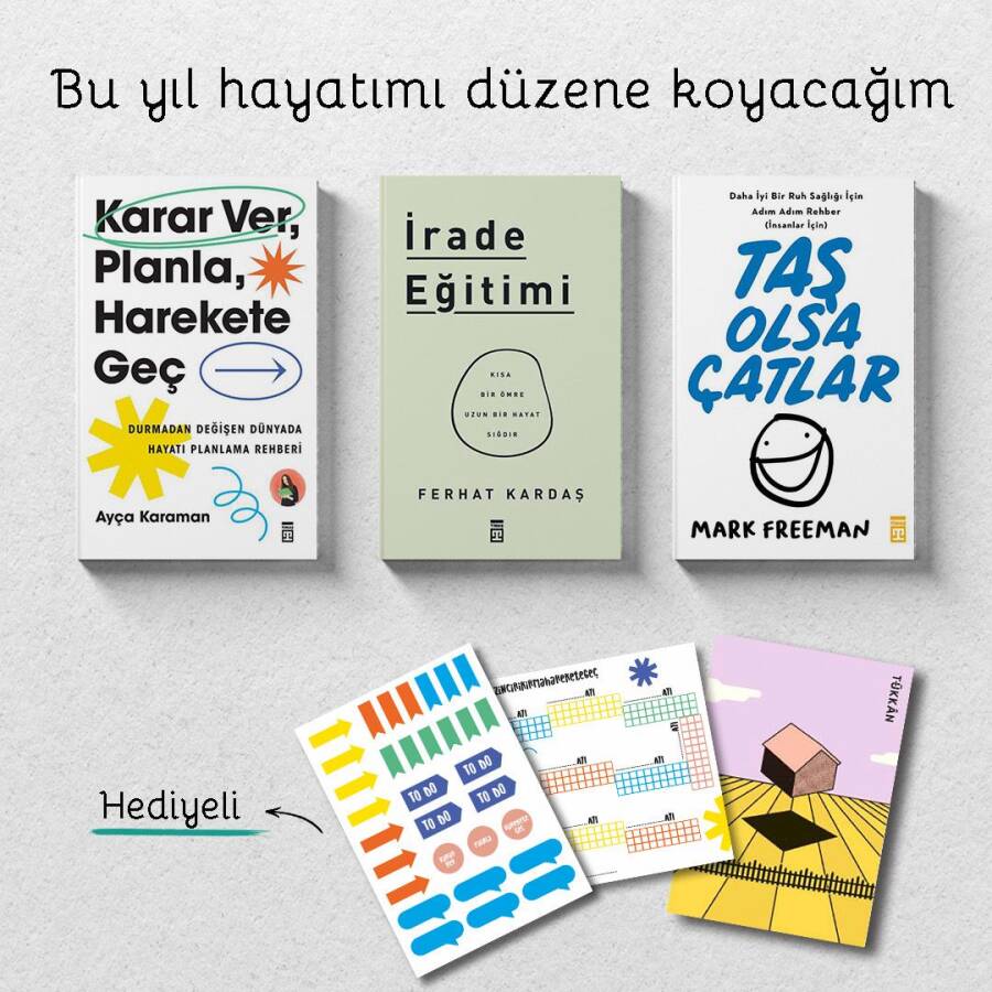Bu Yıl Hayatımı Düzene Koyacağım (3 Kitap) - 1