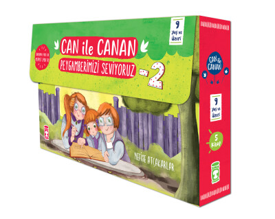 Can ile Canan Peygamberimizi Seviyoruz 2 - Set (5 Kitap) - Gülce Çocuk