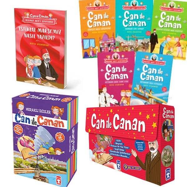 Can ile Canan Seti (2 Set 16 Kitap) - 1