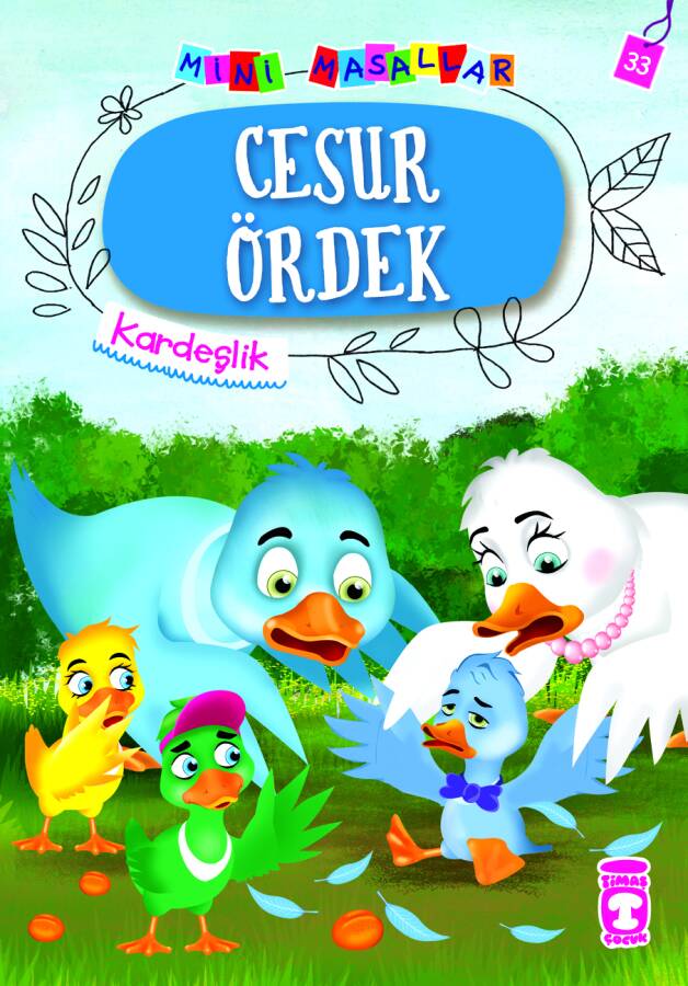 Cesur Ördek - Mini Masallar 4 (33) - 1