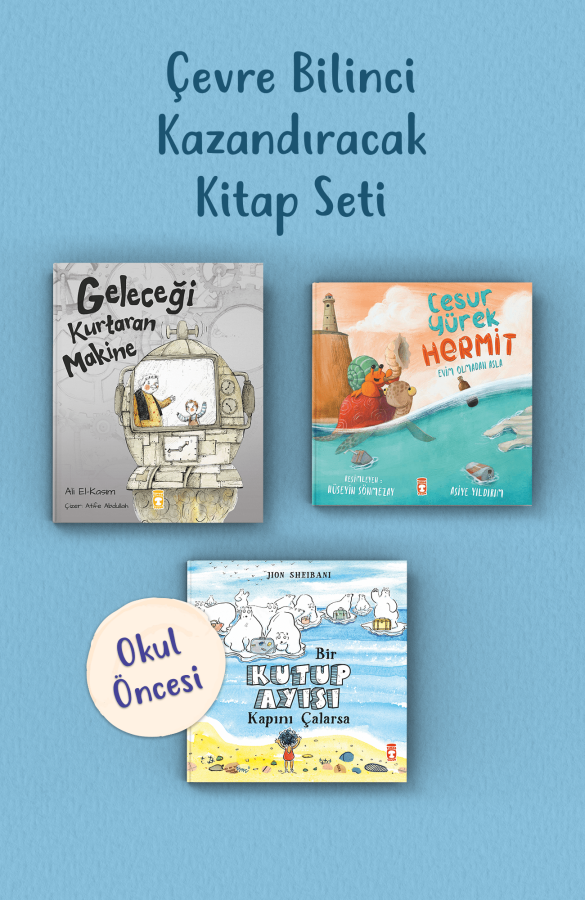 Çevre Bilinci Kazandıracak Okul Öncesi Kitap Seti (3 Kitap) - 1