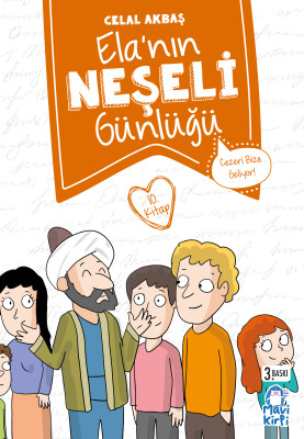 Cezeri Bize Geliyor! - Ela’nın Neşeli Günlüğü - 2. Sınıf Hikaye Seti - Mavi Kirpi Kitap