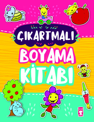 Çıkartmalı Boyama Kitabı - Timaş Çocuk