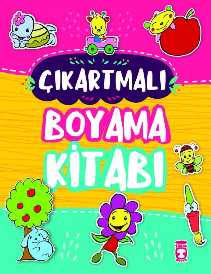 Çıkartmalı Boyama Kitabı - 1