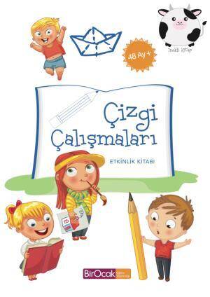 Çizgi Çalışmaları Etkinlik Kitabı (48 AY) - 1