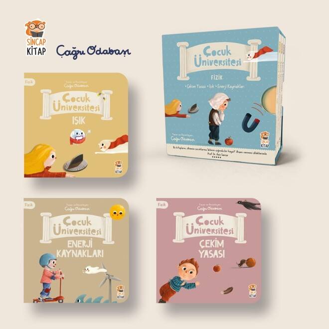 Çocuk Üniversitesi Fizik Set (3 Kitap) - 1