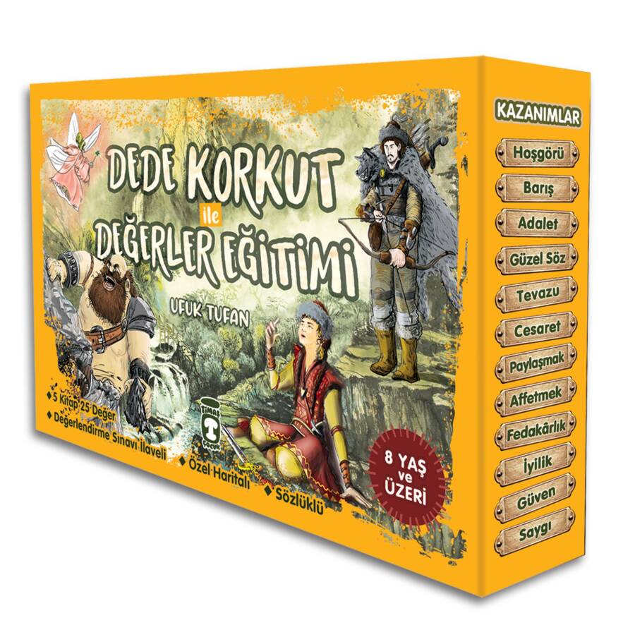 Dede Korkut İle Değerler Eğitimi Set (5 Kitap) - 1