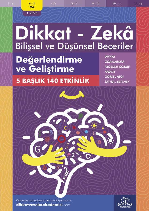 Değerlendirme ve Geliştirme (6 - 7 Yaş) - Dikkat Zeka - 1