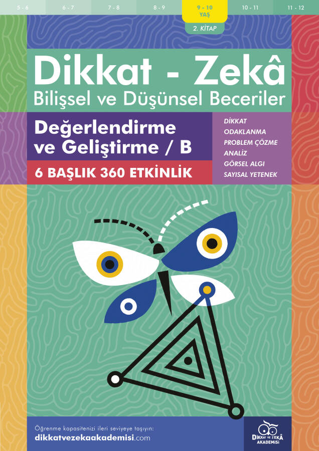 Değerlendirme ve Geliştirme / B (9 - 10 Yaş) - Dikkat Zeka - 1