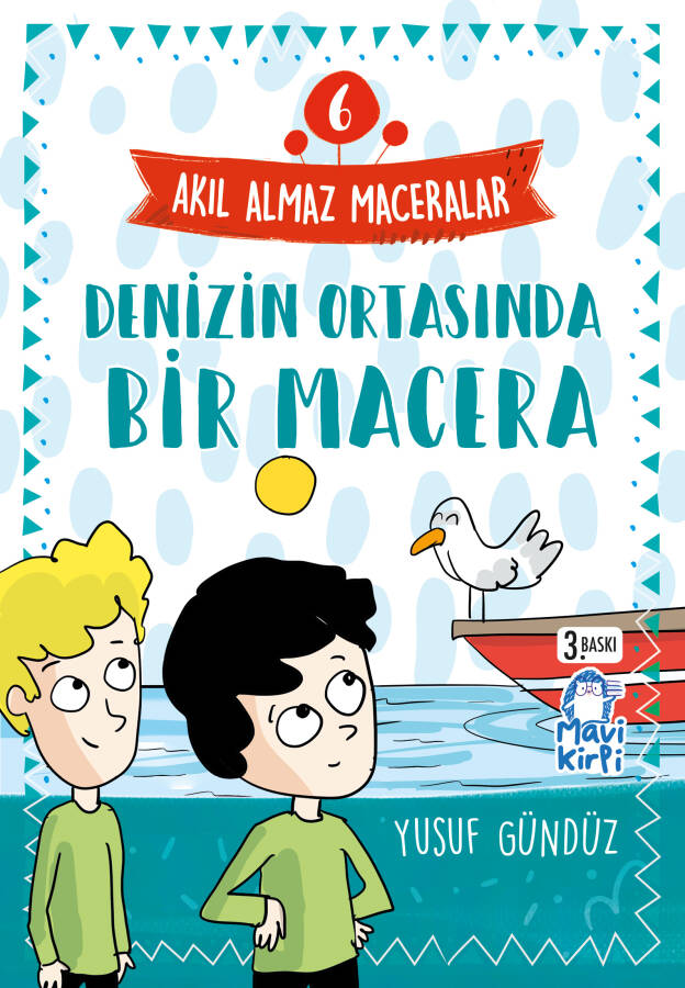 Denizin Ortasında Bir Macera - Akıl Almaz Maceralar- 4. Sınıf Hikaye Seti - 1