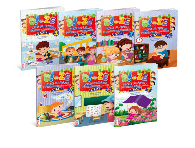 Di-Ze Dikkati Ve Düşünme Becerilerini Geliştirme Seti (1.Sınıf - 7 Yaş) - Timaş Okul